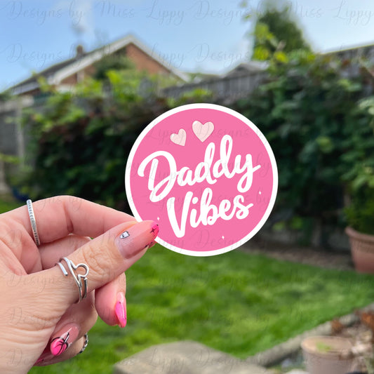 Dark Romance Sticker - Daddy Vibes