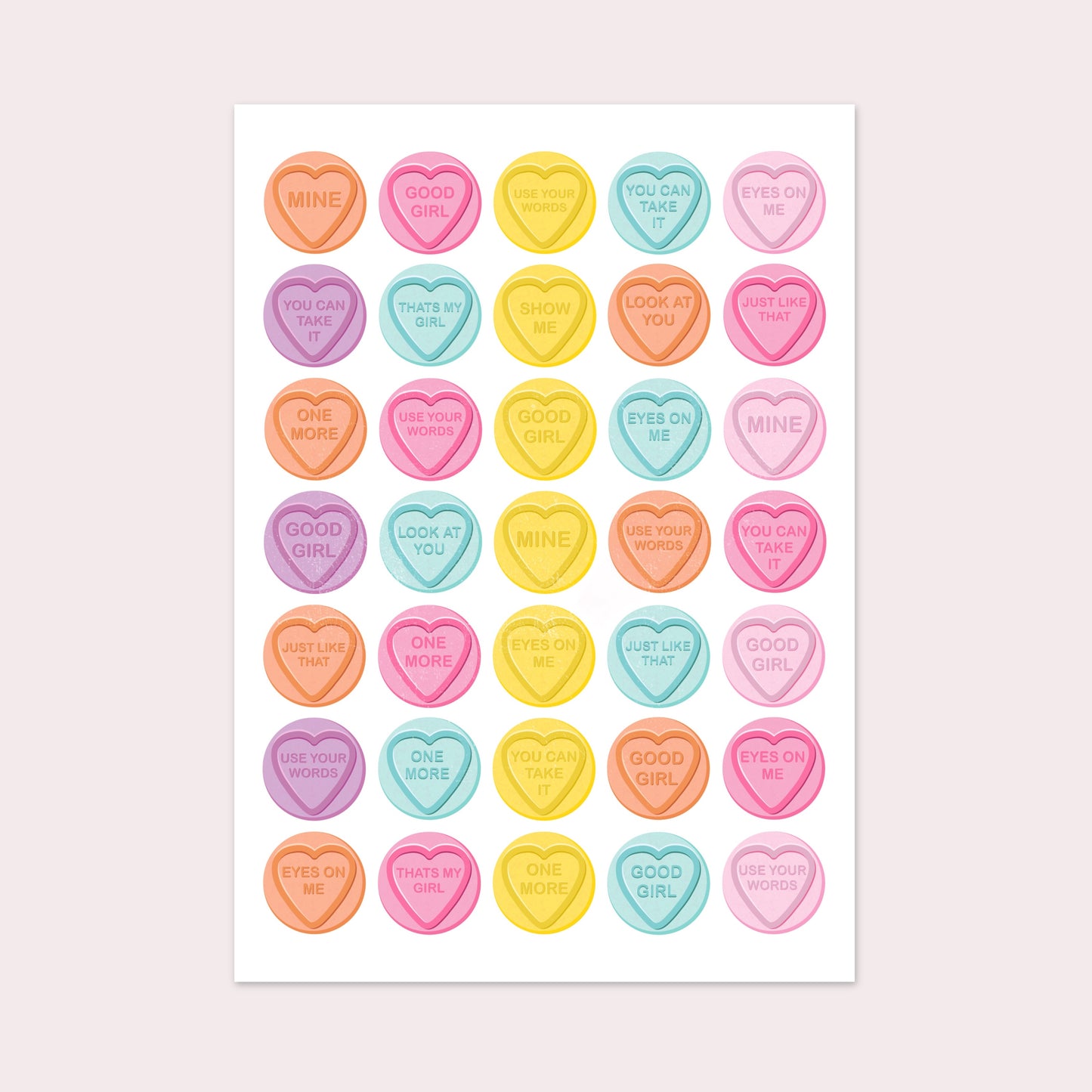 Adult Praise Stickers
