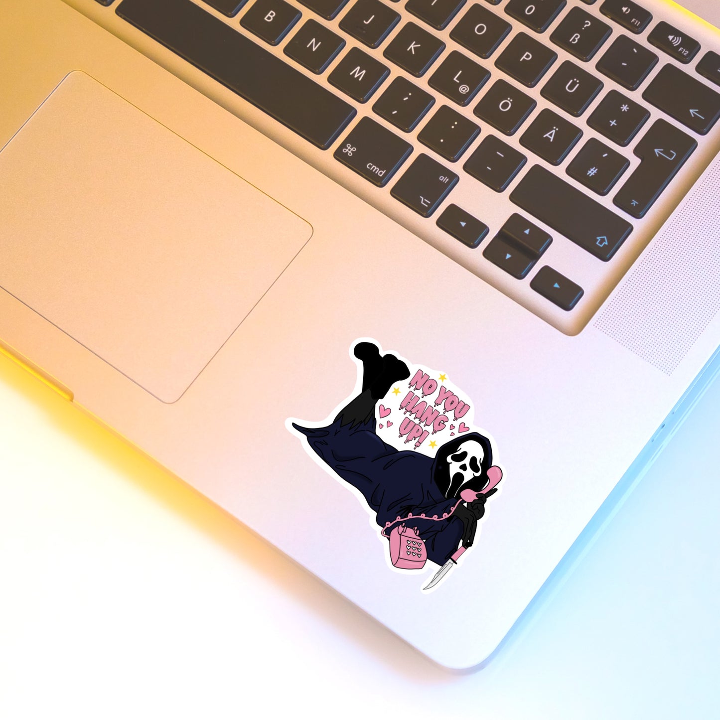 Ghostface Sticker - You Hang up!