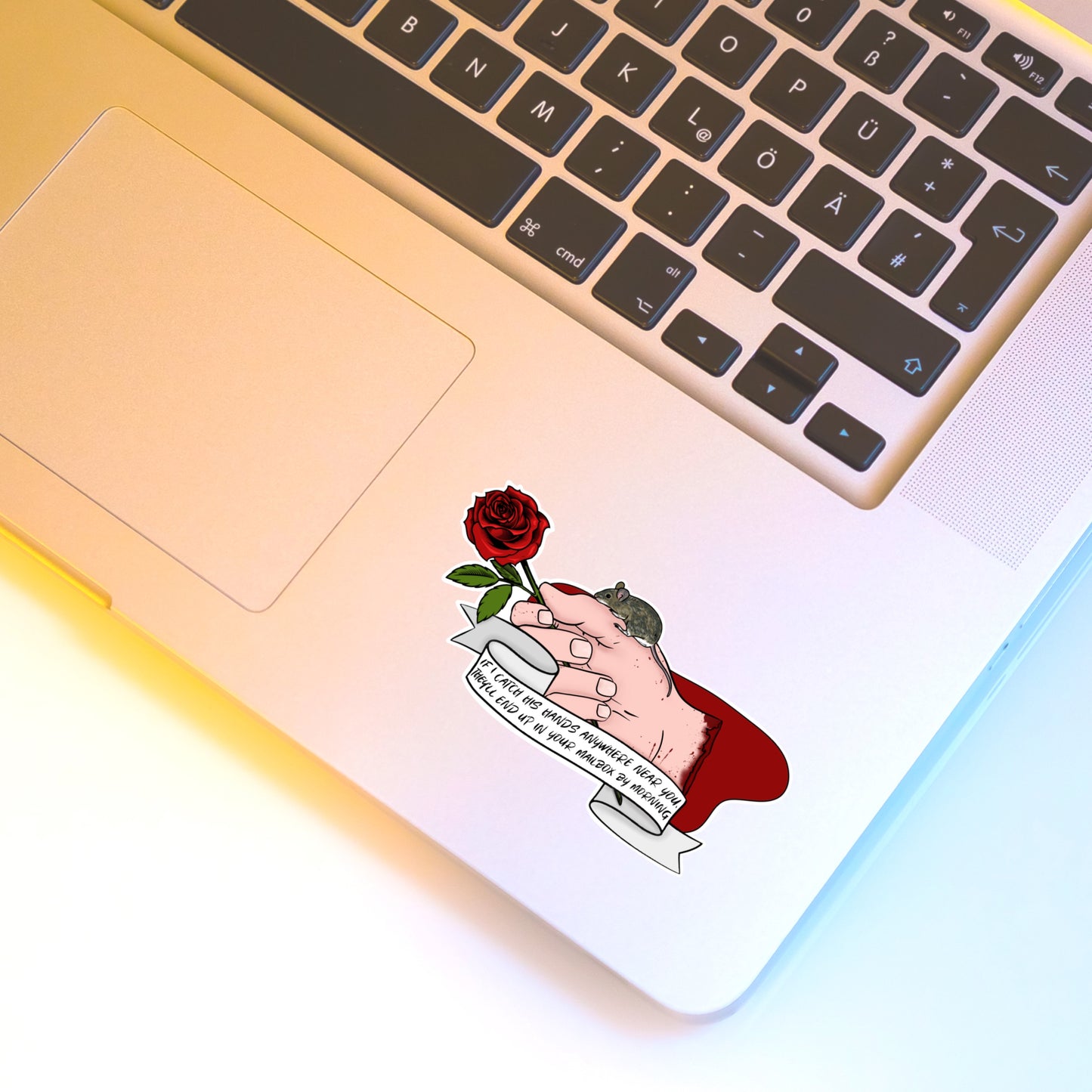 Haunting Adeline Book Sticker - If I catch his hands