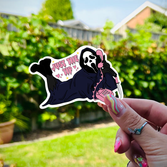 Ghostface Sticker - Just The Tip!