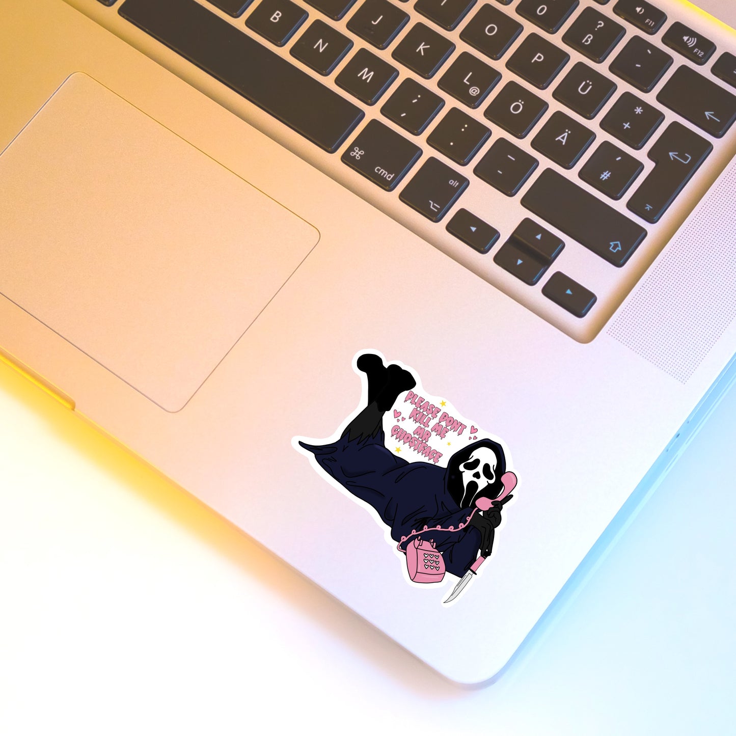 Ghostface Sticker - Please Don’t Kill Me Mr Ghostface!