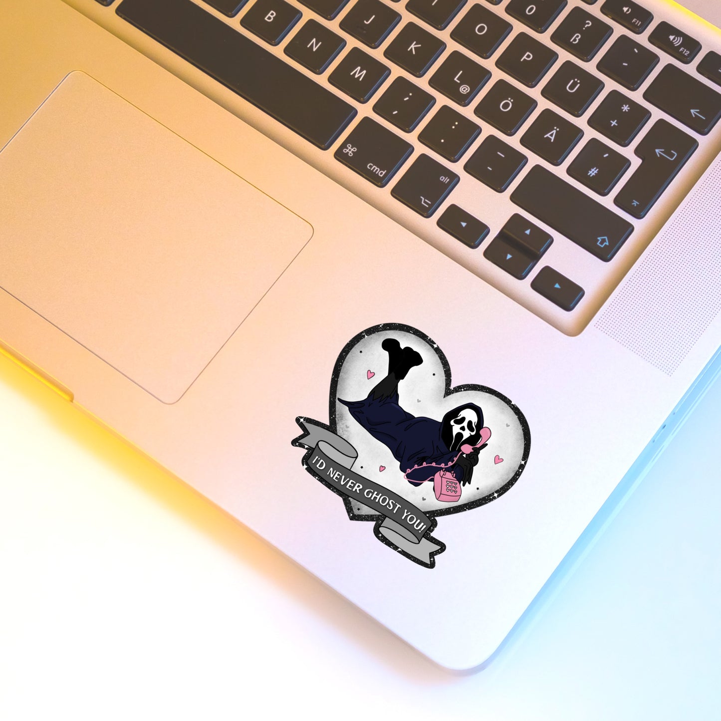 Ghost Sticker - I’d Never Ghost You!