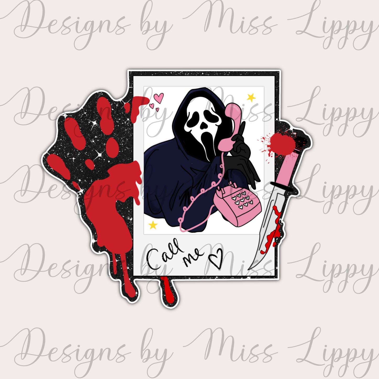 Ghostface Sticker - Call Me!