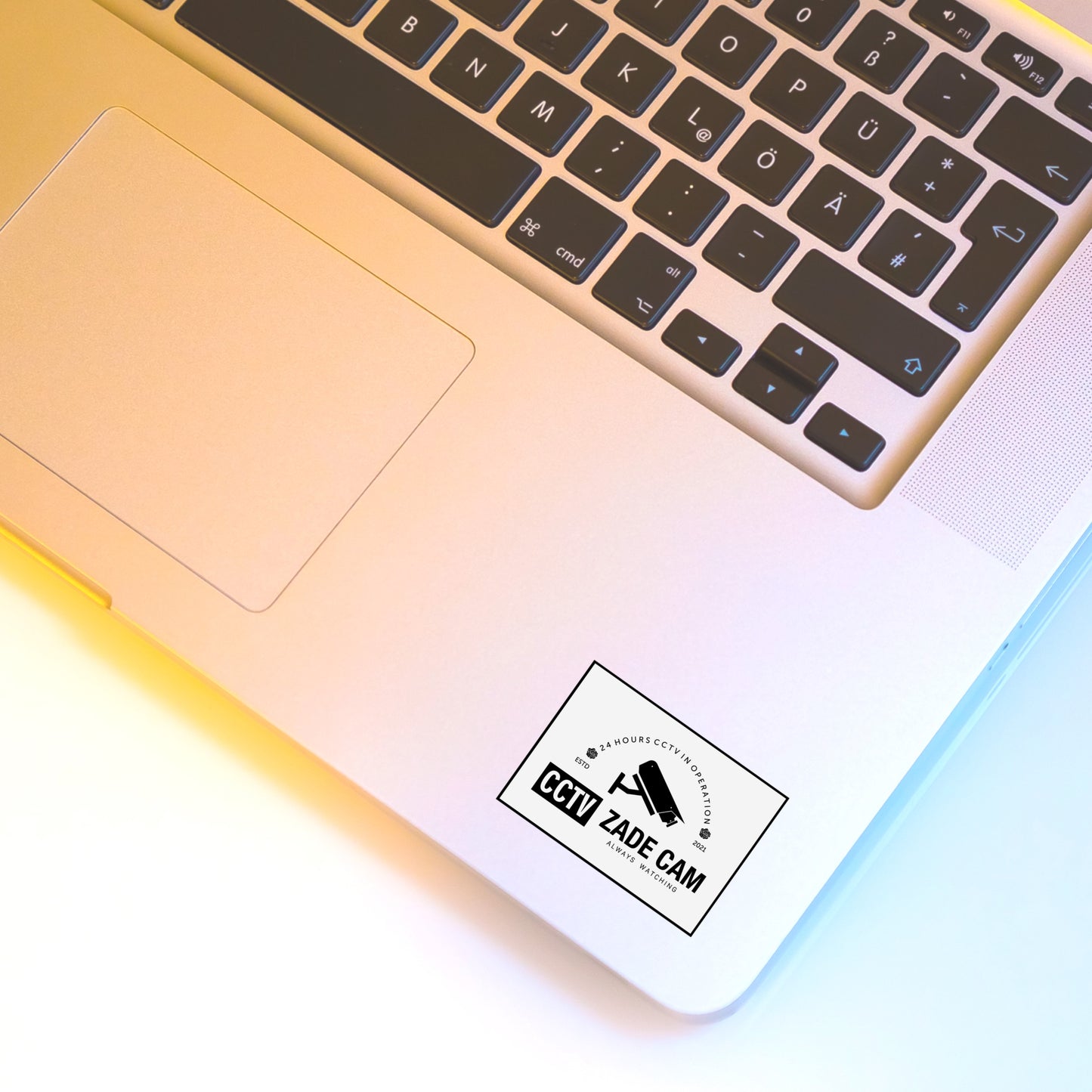 Haunting Adeline Book Sticker - Security Surveillance