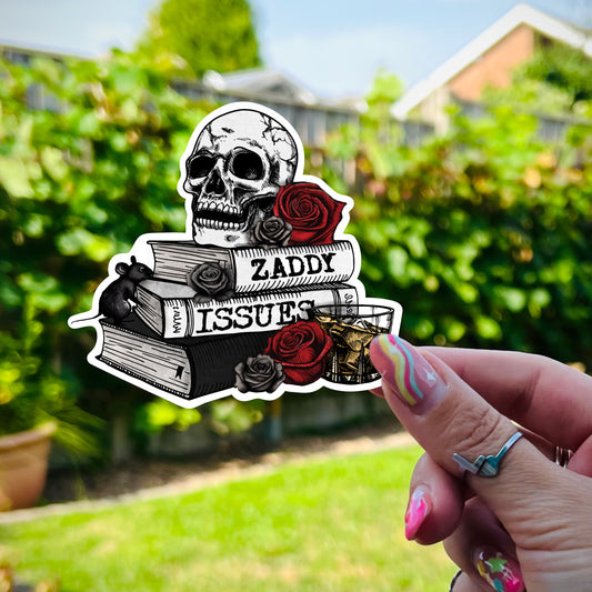 Haunting Adeline Book Sticker - Zaddy Issues