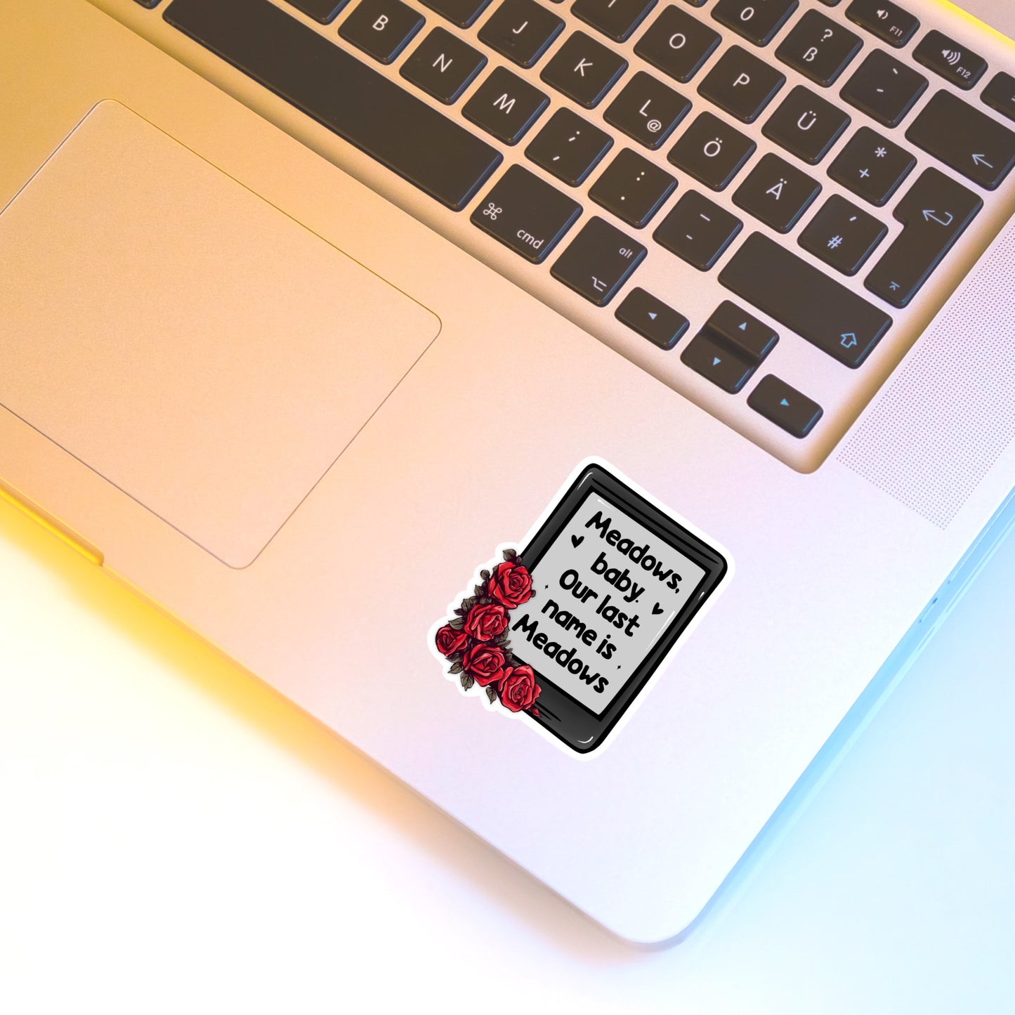 Hunting Adeline Book Sticker - Our Last Name Is Meadows