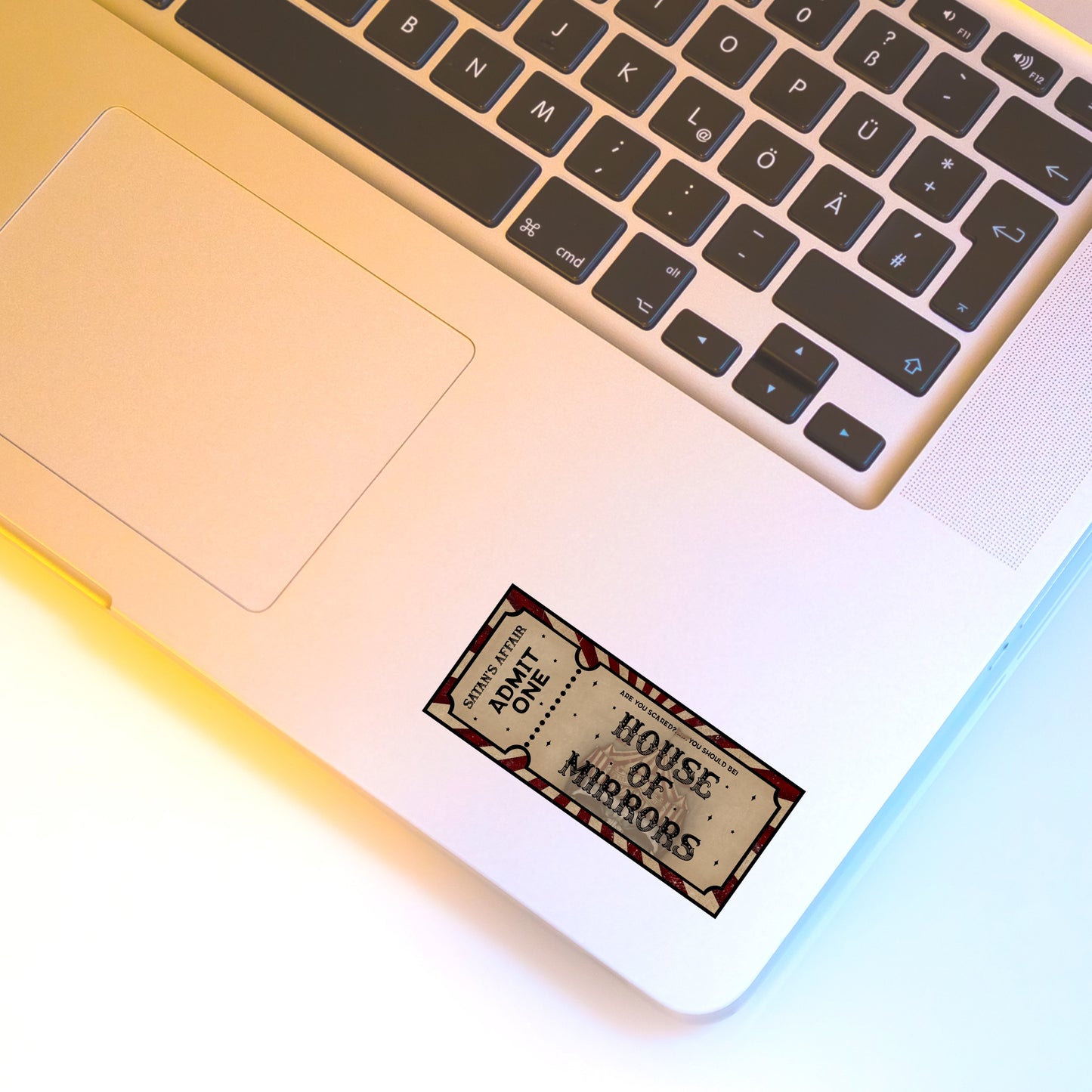 Haunting Adeline Book Sticker - House Of Mirrors Ticket