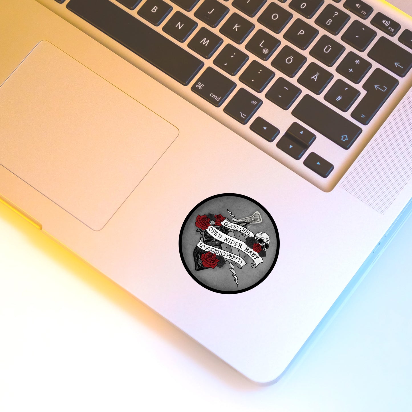 Haunting Adeline Book Sticker - Gun Scene Quotes