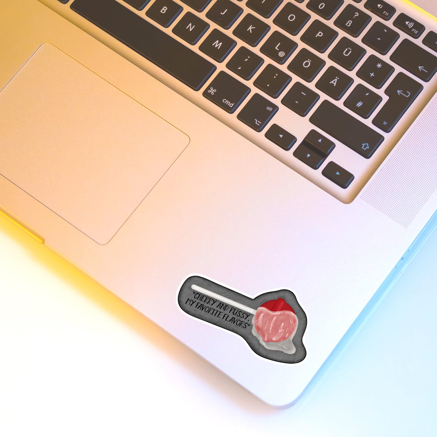 Carnage Book Sticker - Cherry Sucker Quote