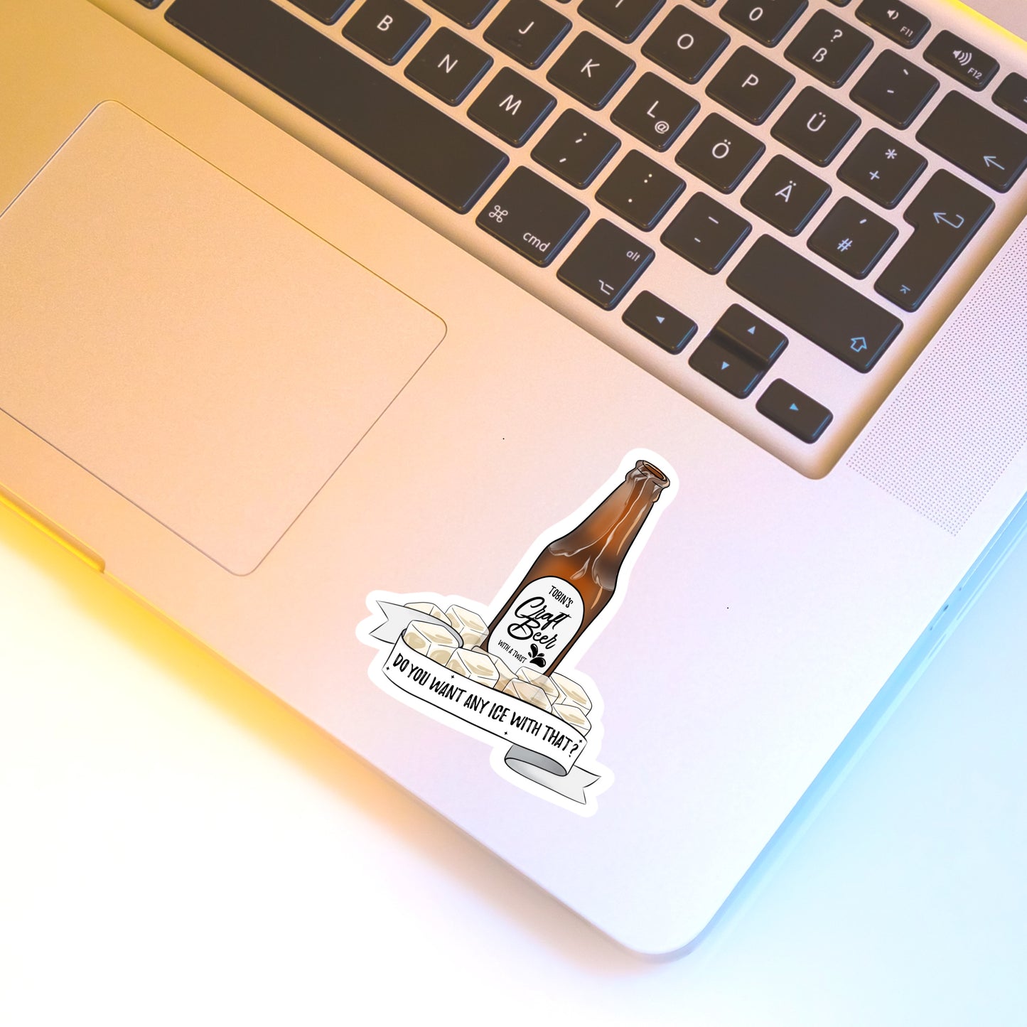 Book Sticker - Want ice?
