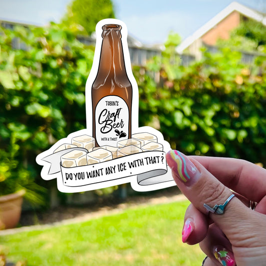 Book Sticker - Want ice?