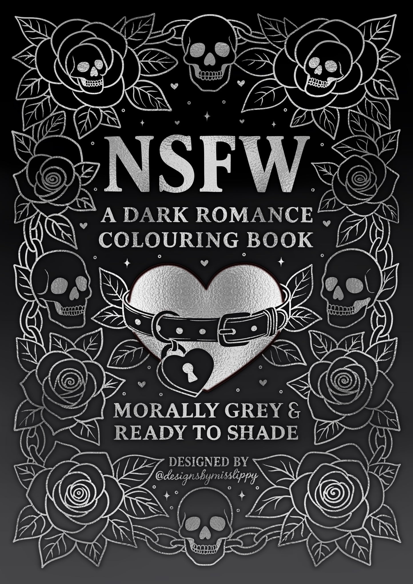 Dark Romance NSFW Colouring Book