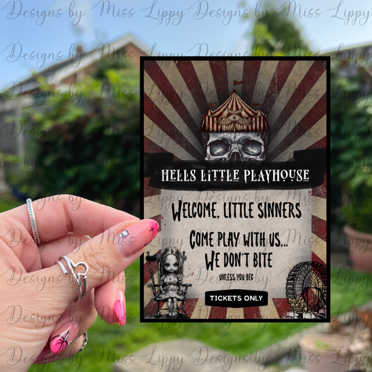 Dark Romance Sticker - Sinners Playhouse