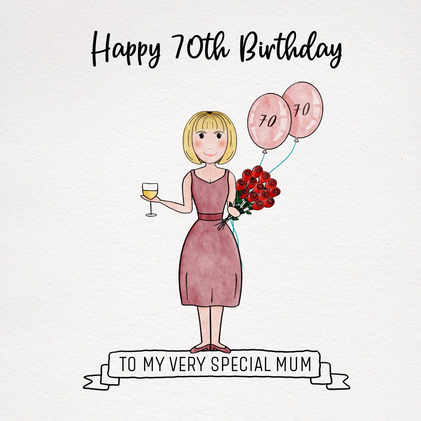 Custom Family Cartoon Drawing Illustration Service