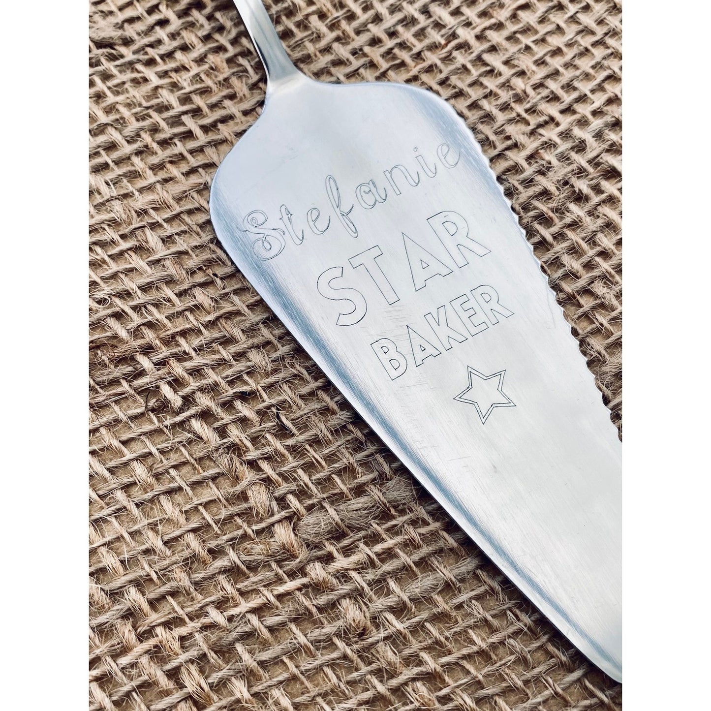 Personalised "Star Baker" Cake Knife
