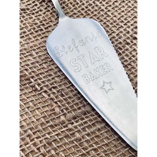 Personalised "Star Baker" Cake Knife