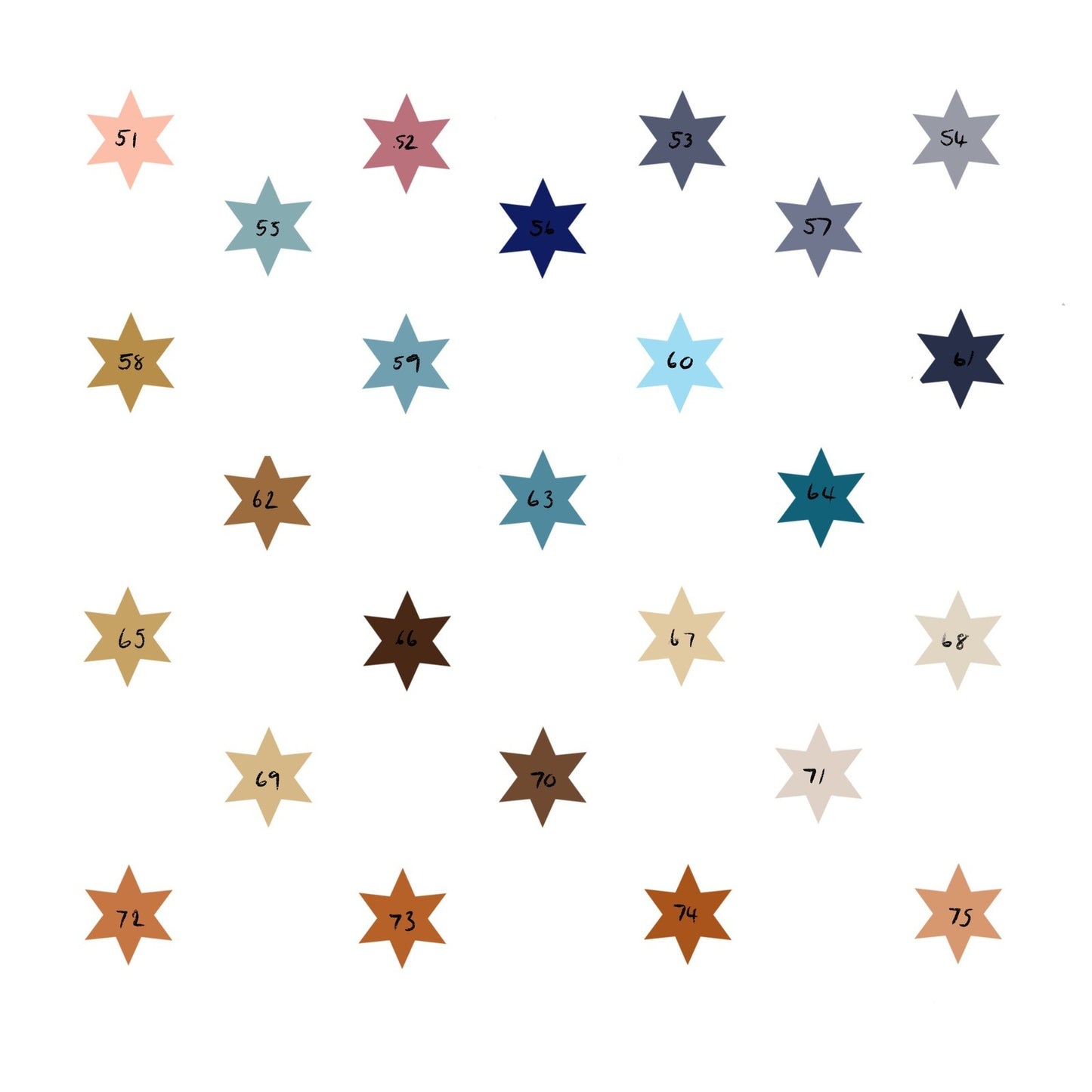 Personalised Deer Watercolour Initial Print