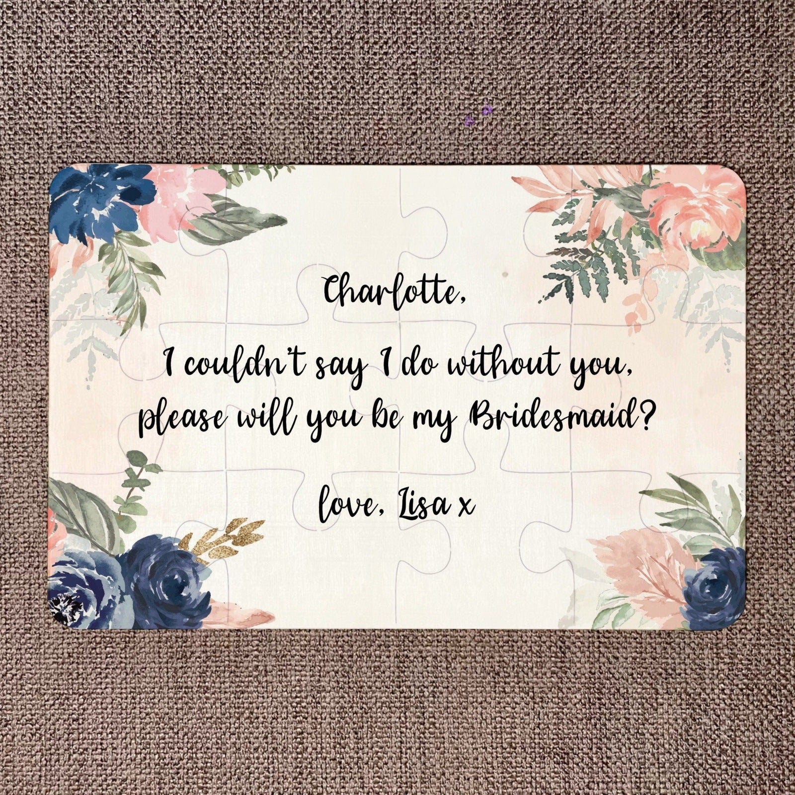 Will you be by Bridesmaid? Jigsaw Puzzle