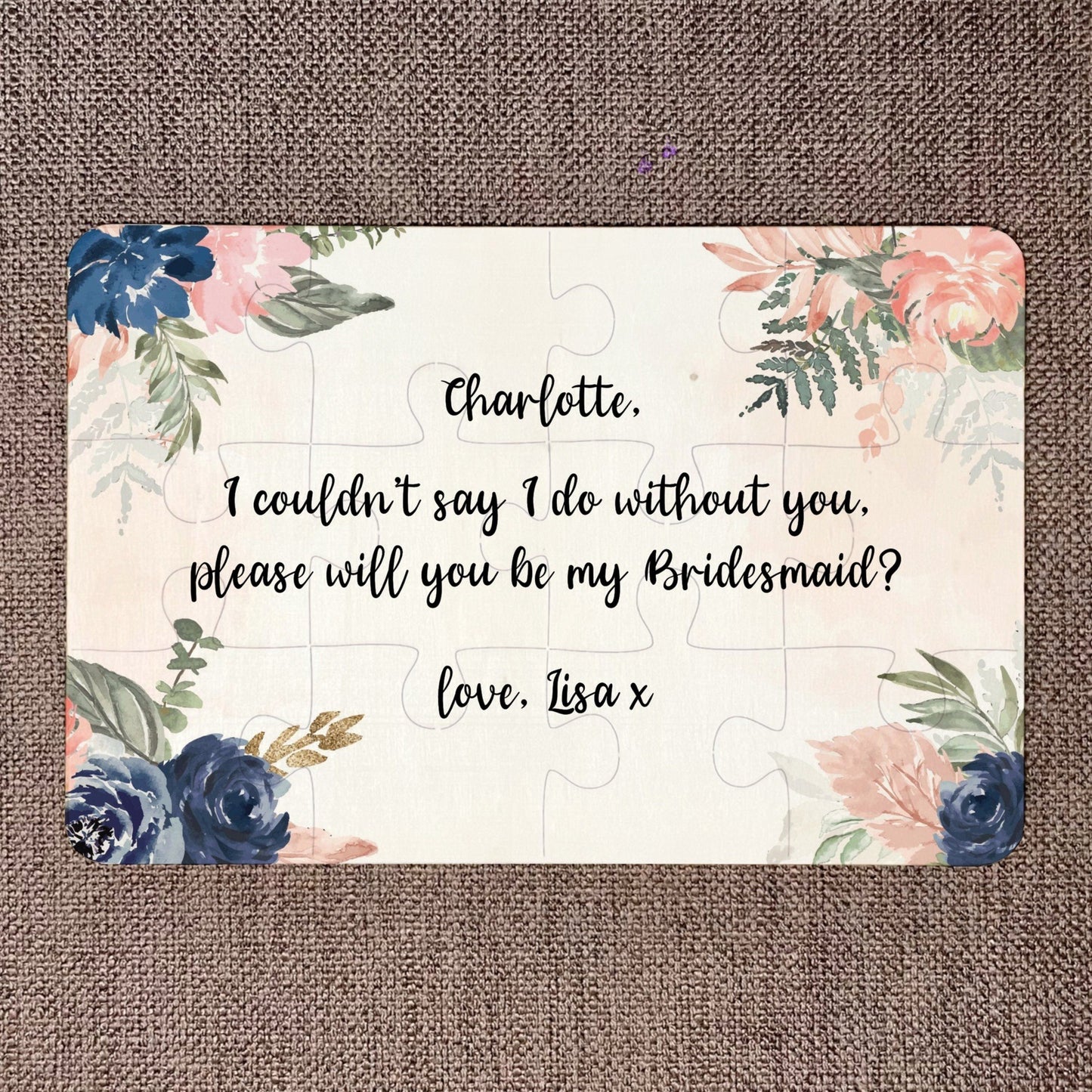 Will you be by Bridesmaid? Jigsaw Puzzle