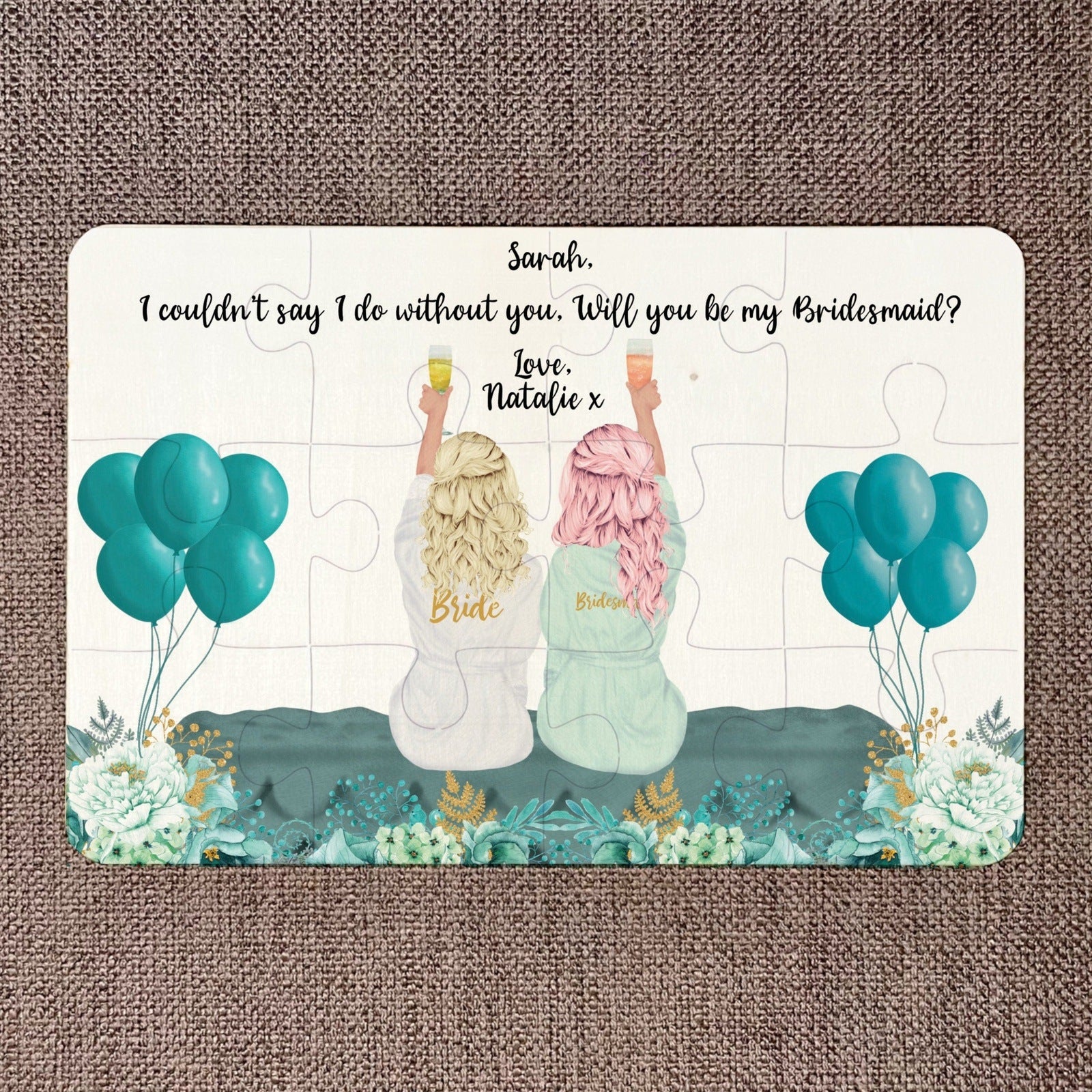 Will you be by Bridesmaid? Jigsaw Puzzle
