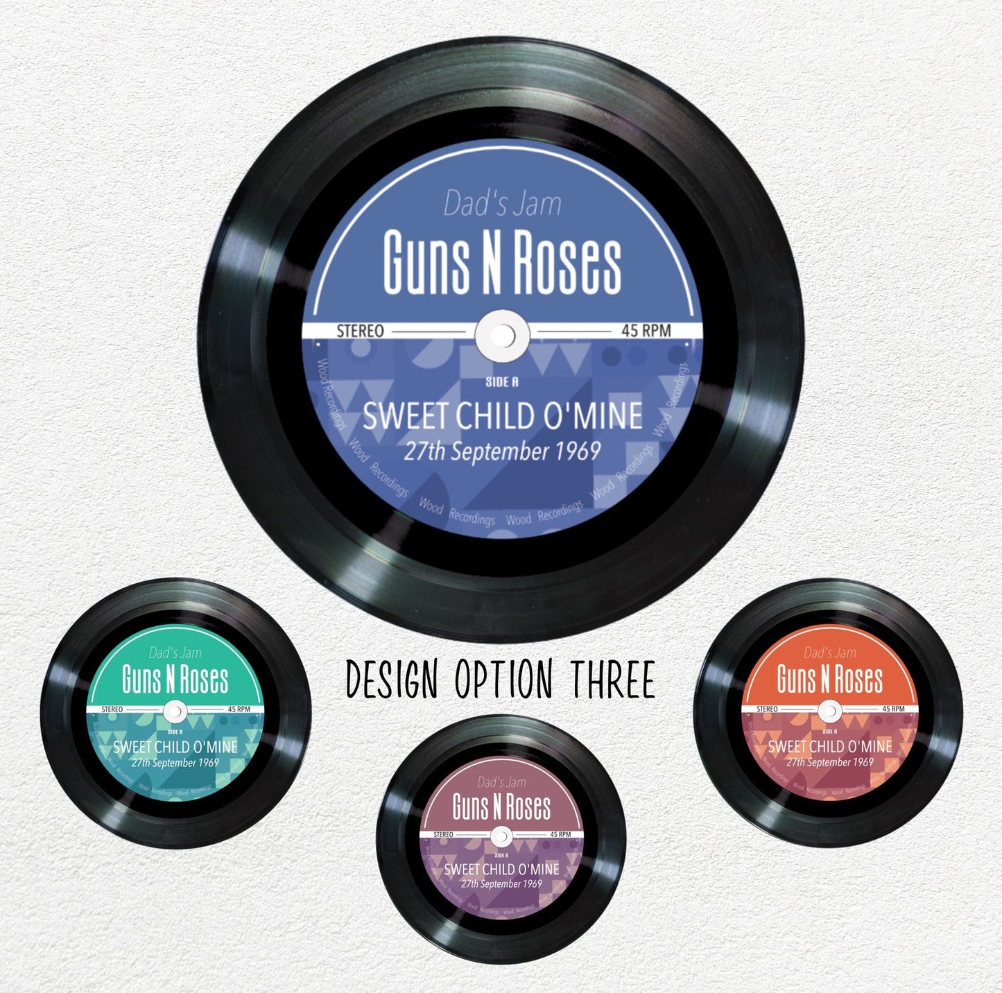Custom Vinyl Record Label