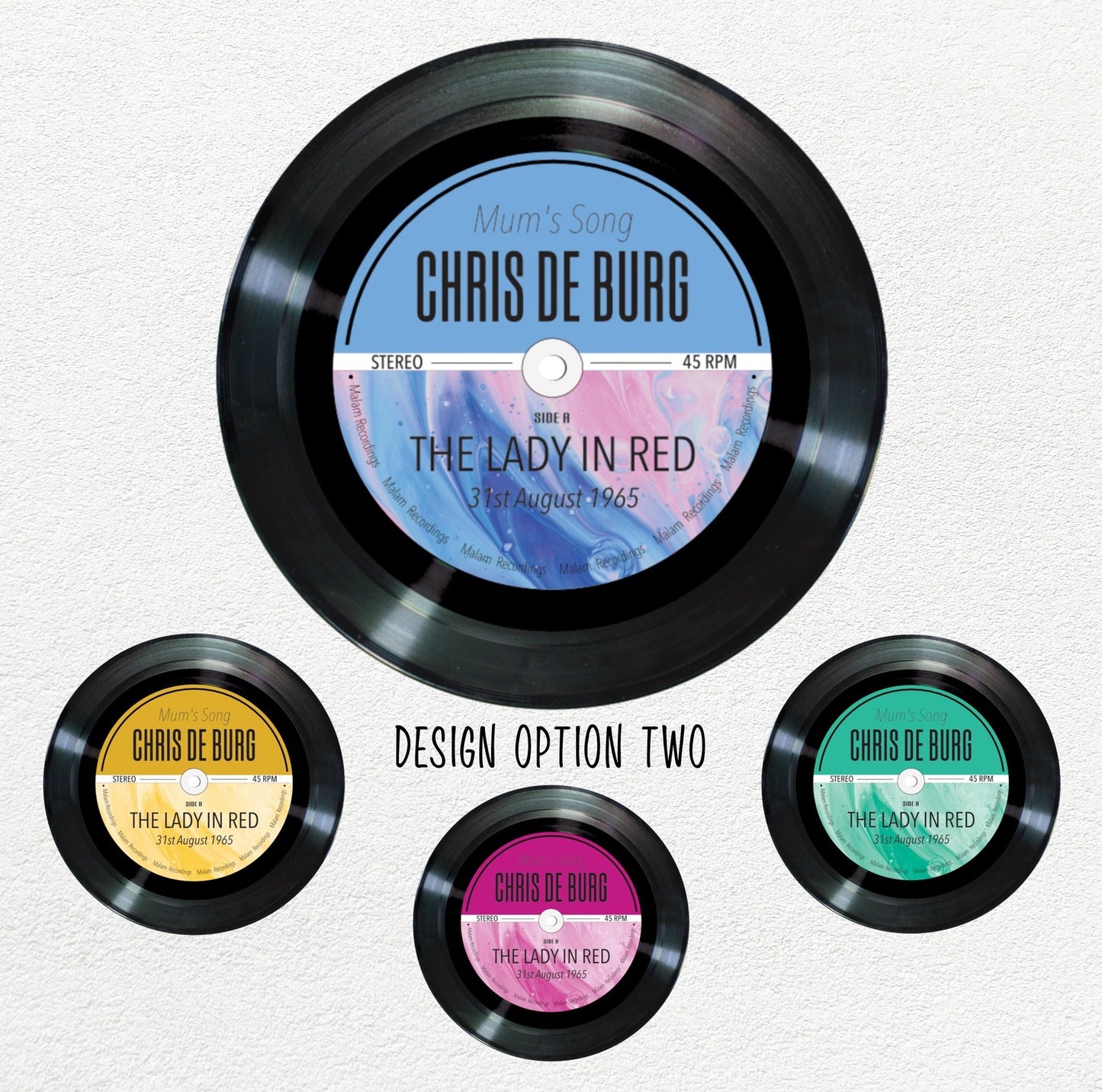 Custom Vinyl Record Label