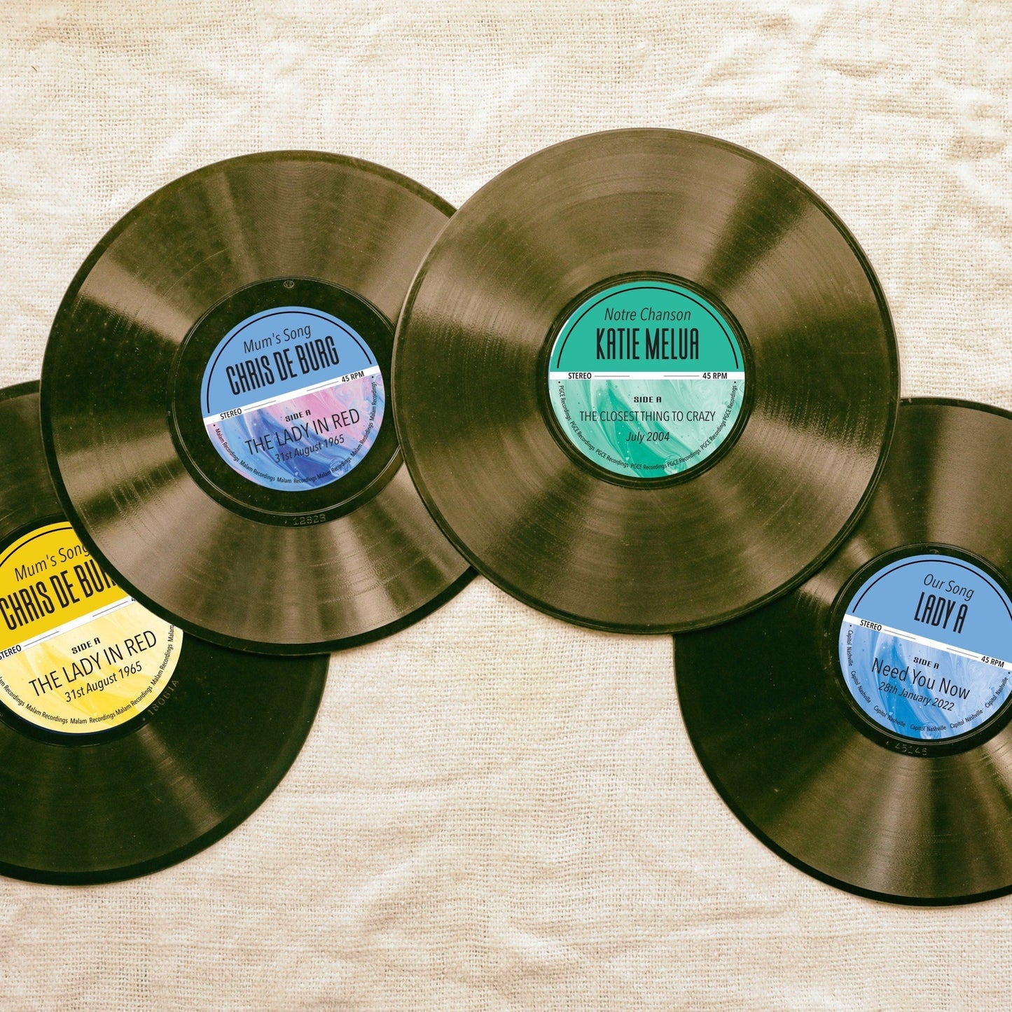Custom Vinyl Record Label