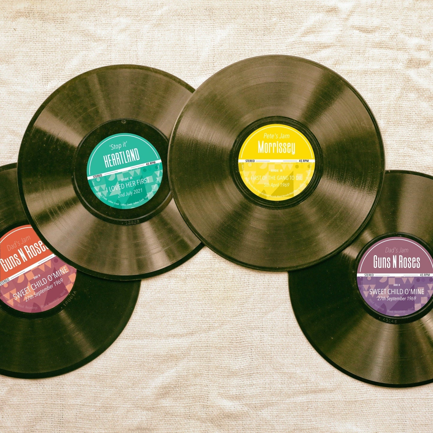 Custom Vinyl Record Label
