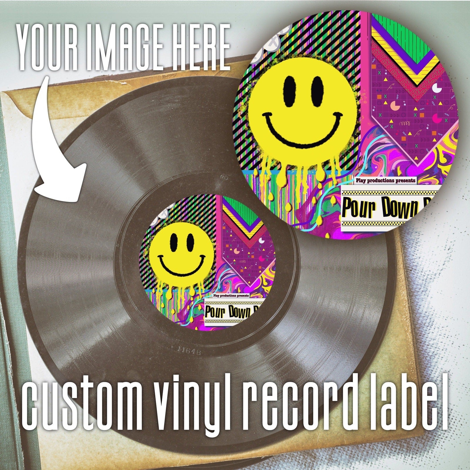 Custom Vinyl Record Label