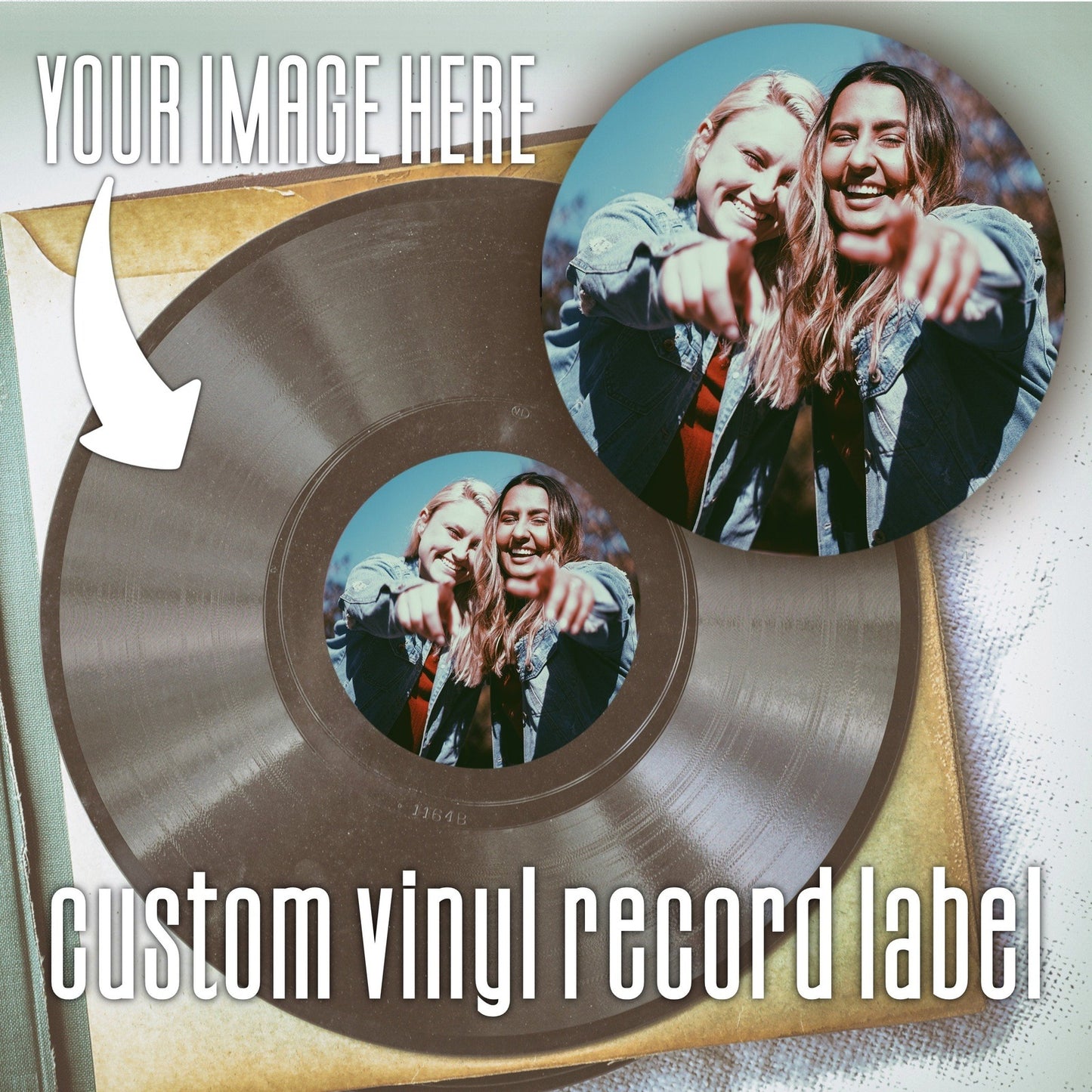 Custom Vinyl Record Label