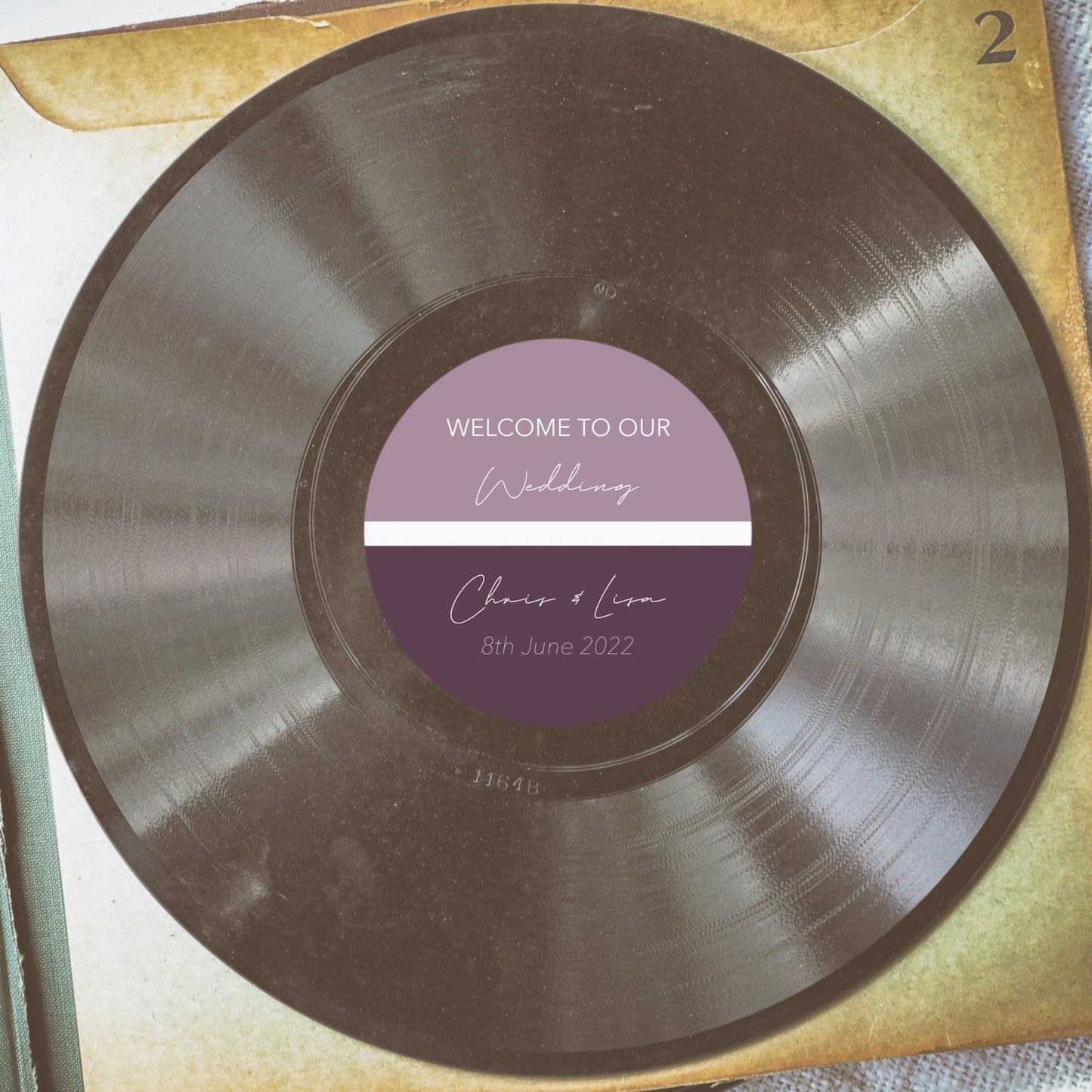 Custom Vinyl Record Label