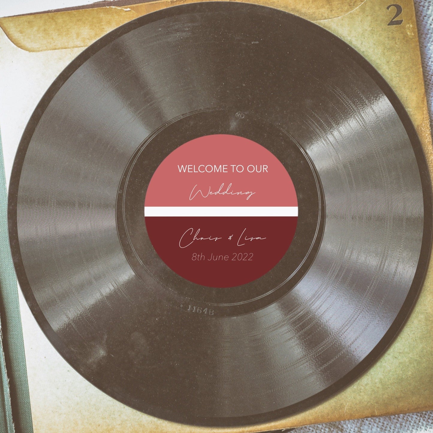 Custom Vinyl Record Label