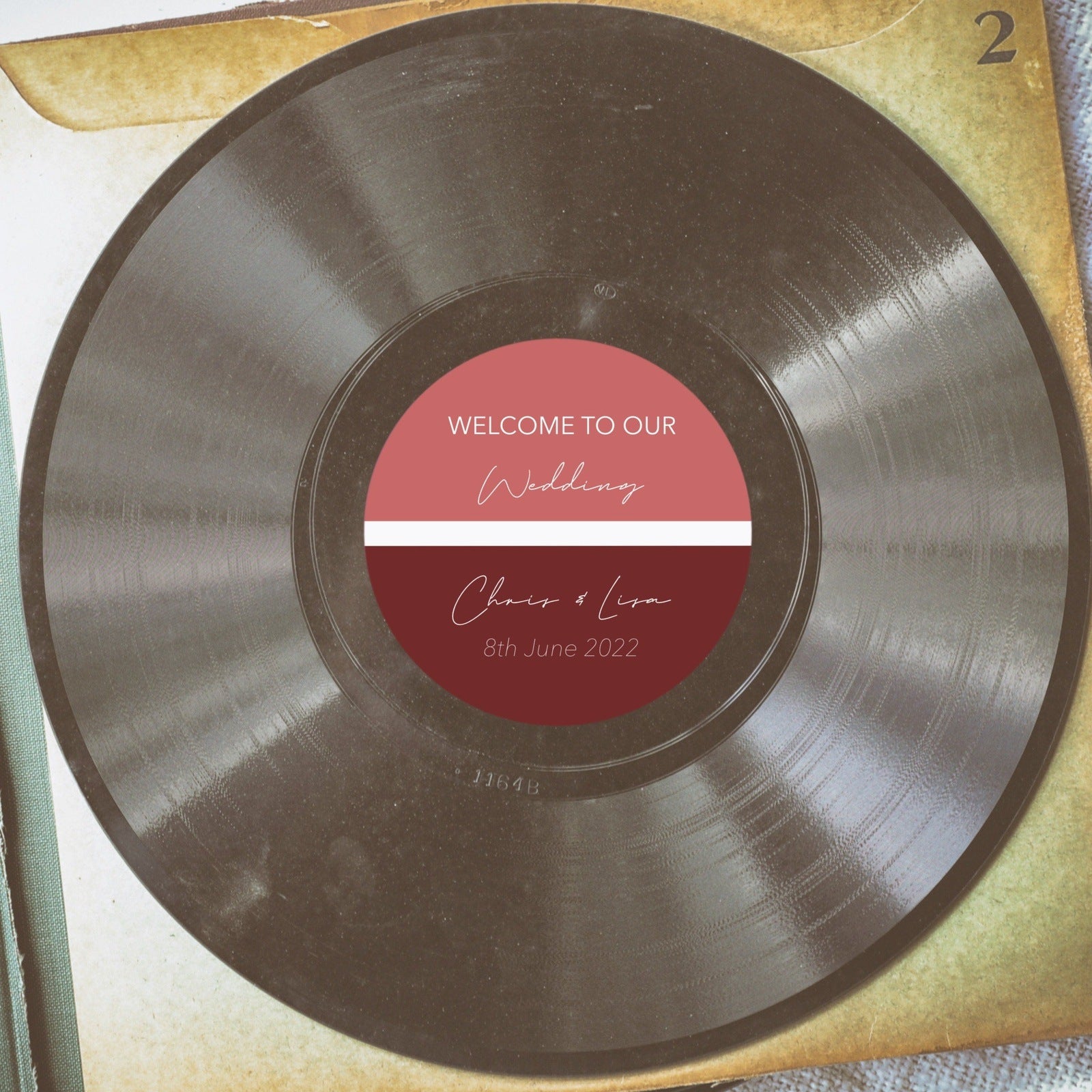 Custom Vinyl Record Label