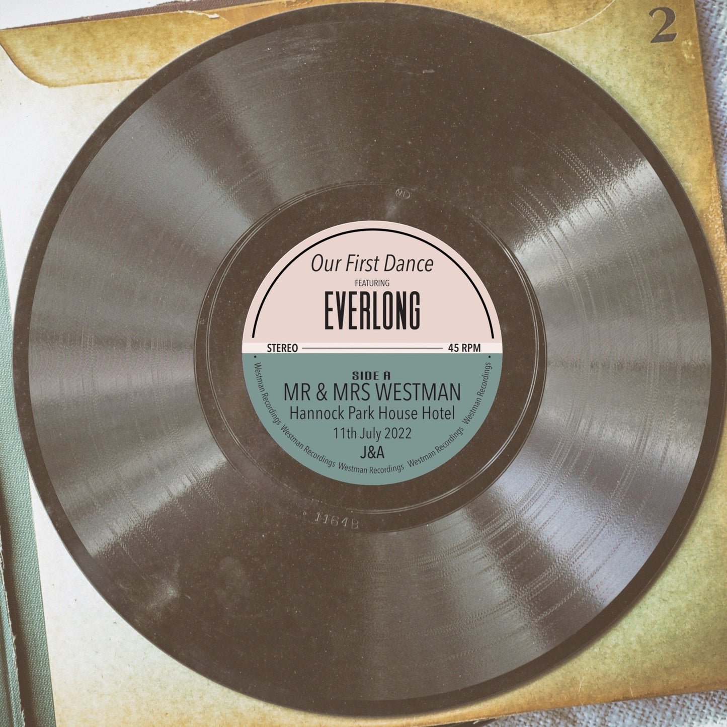 Custom Vinyl Record Label
