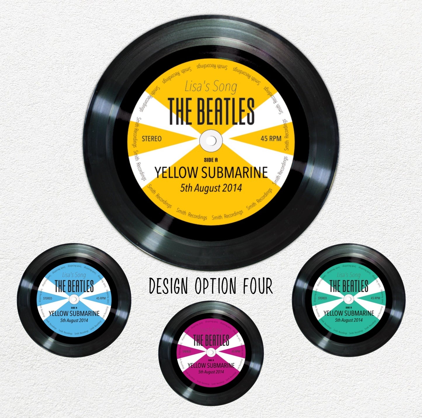 Custom Vinyl Record Label
