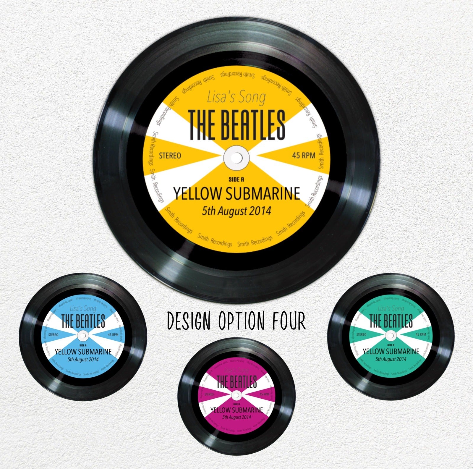 Custom Vinyl Record Label