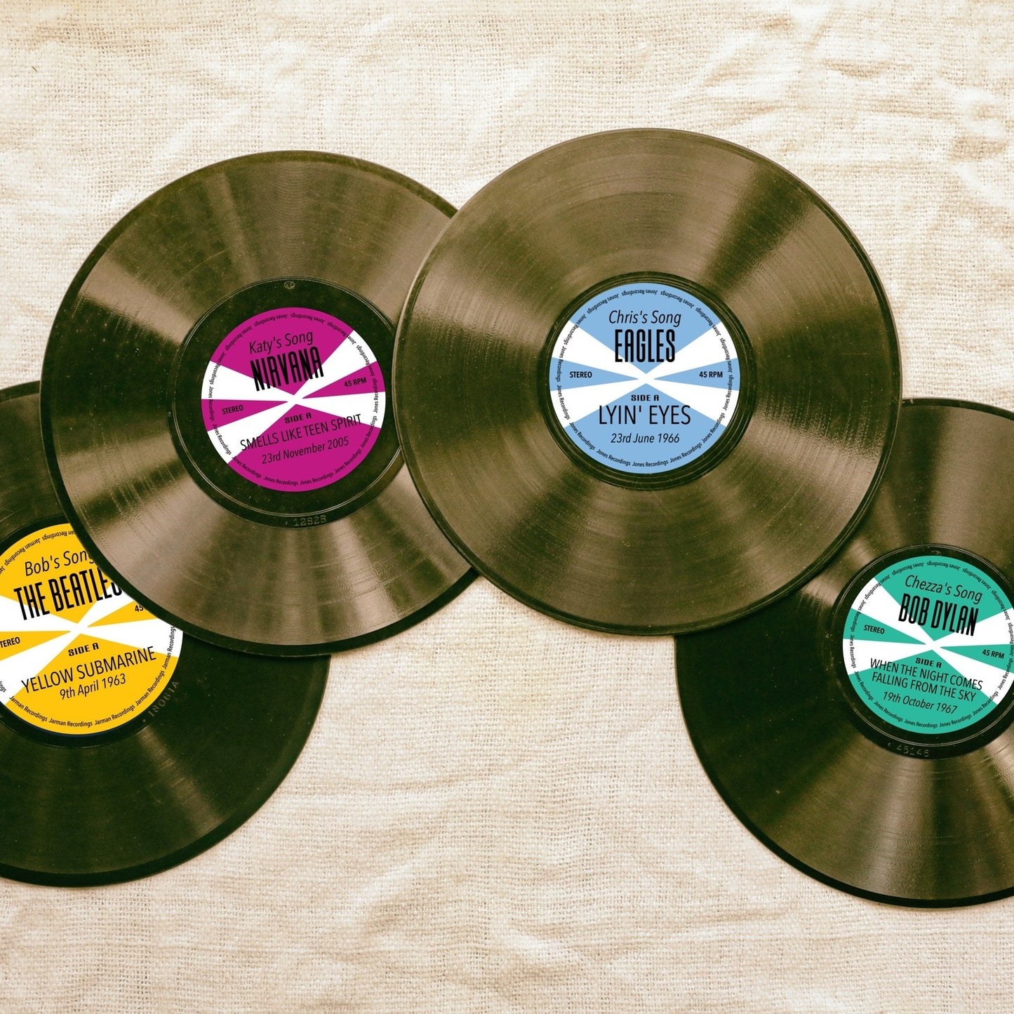 Custom Vinyl Record Label