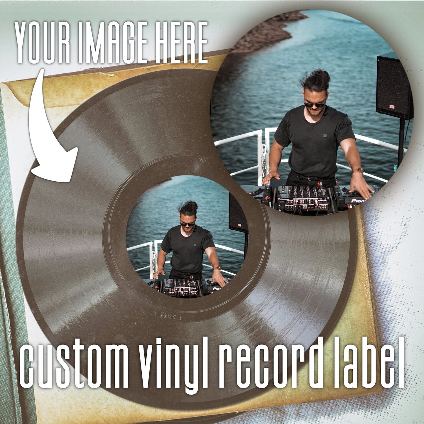 Custom Vinyl Record Label