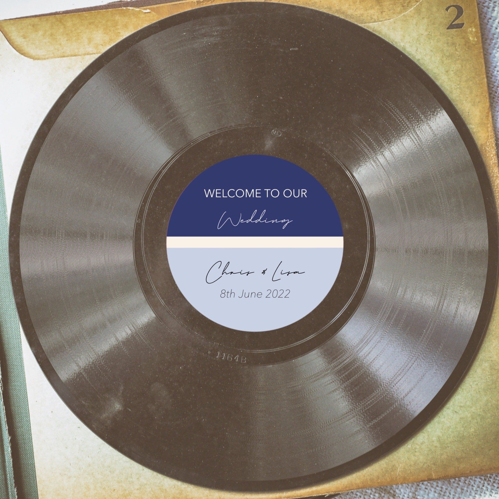 Custom Vinyl Record Label