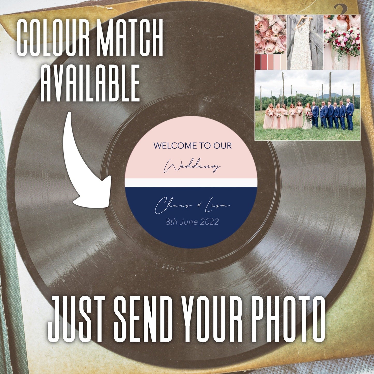 Custom Vinyl Record Label