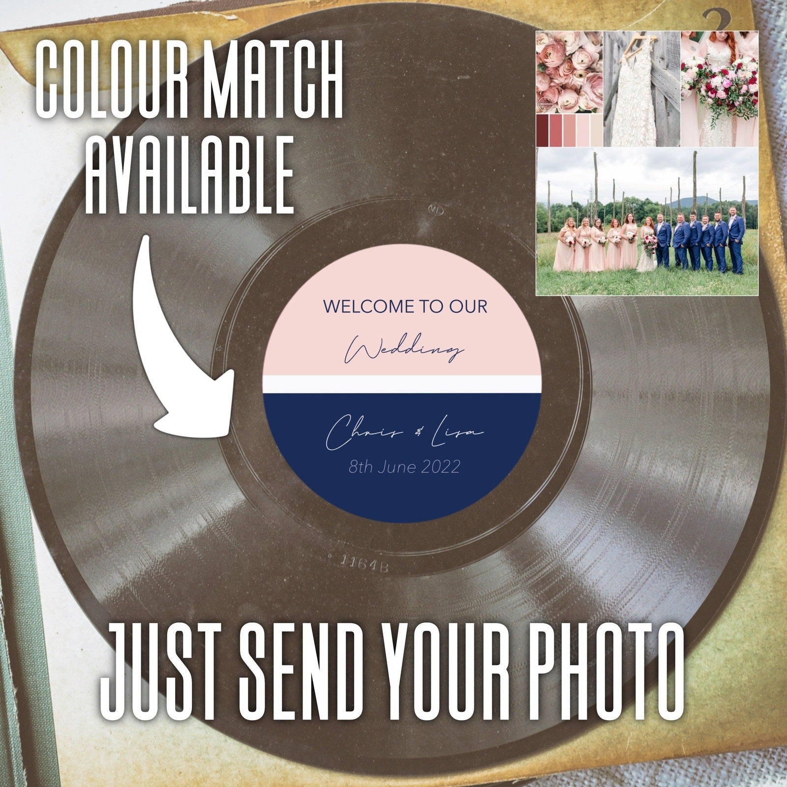 Custom Vinyl Record Label