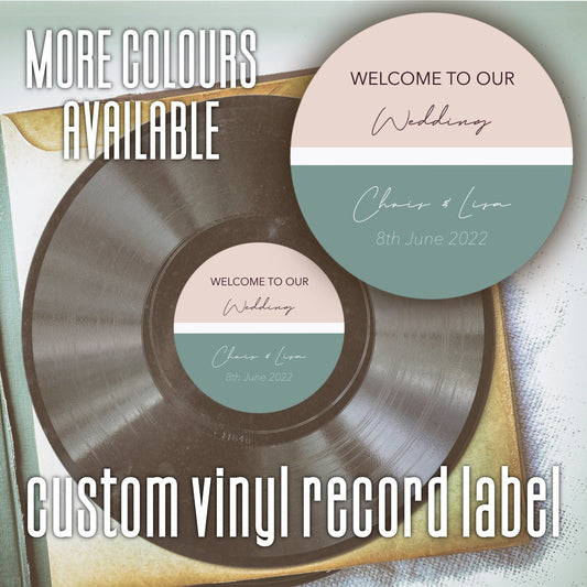 Custom Vinyl Record Label