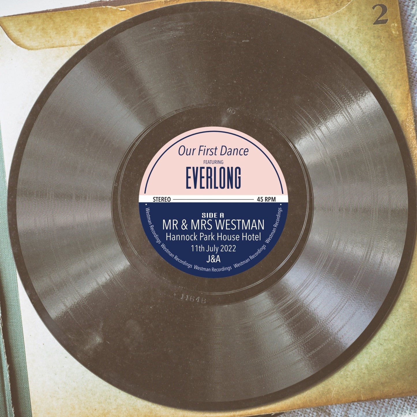 Custom Vinyl Record Label