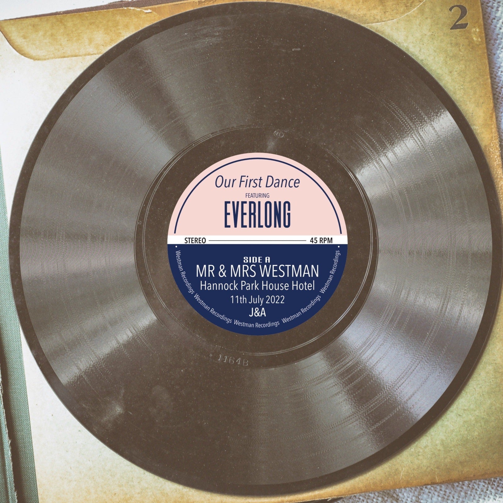 Custom Vinyl Record Label