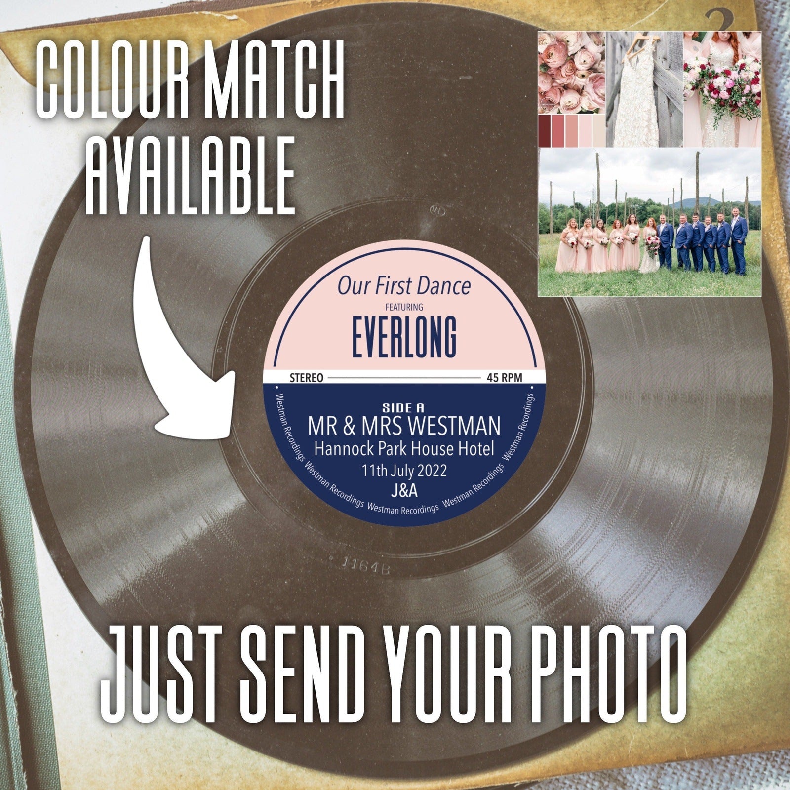 Custom Vinyl Record Label