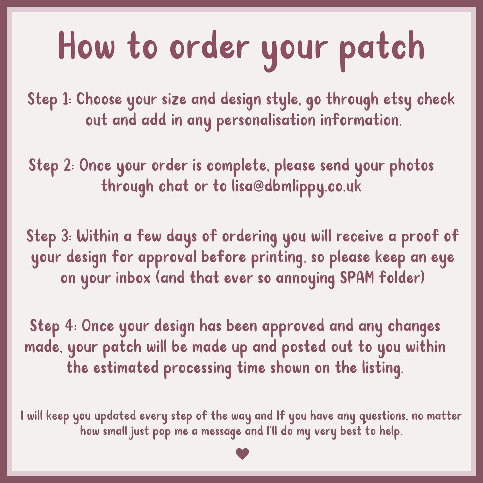Personalised Photo or Text Wedding Tie Patch