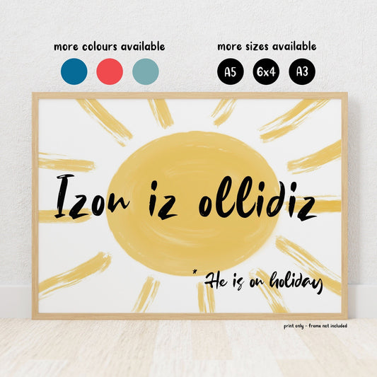 Nottingham Slang Dialect Print