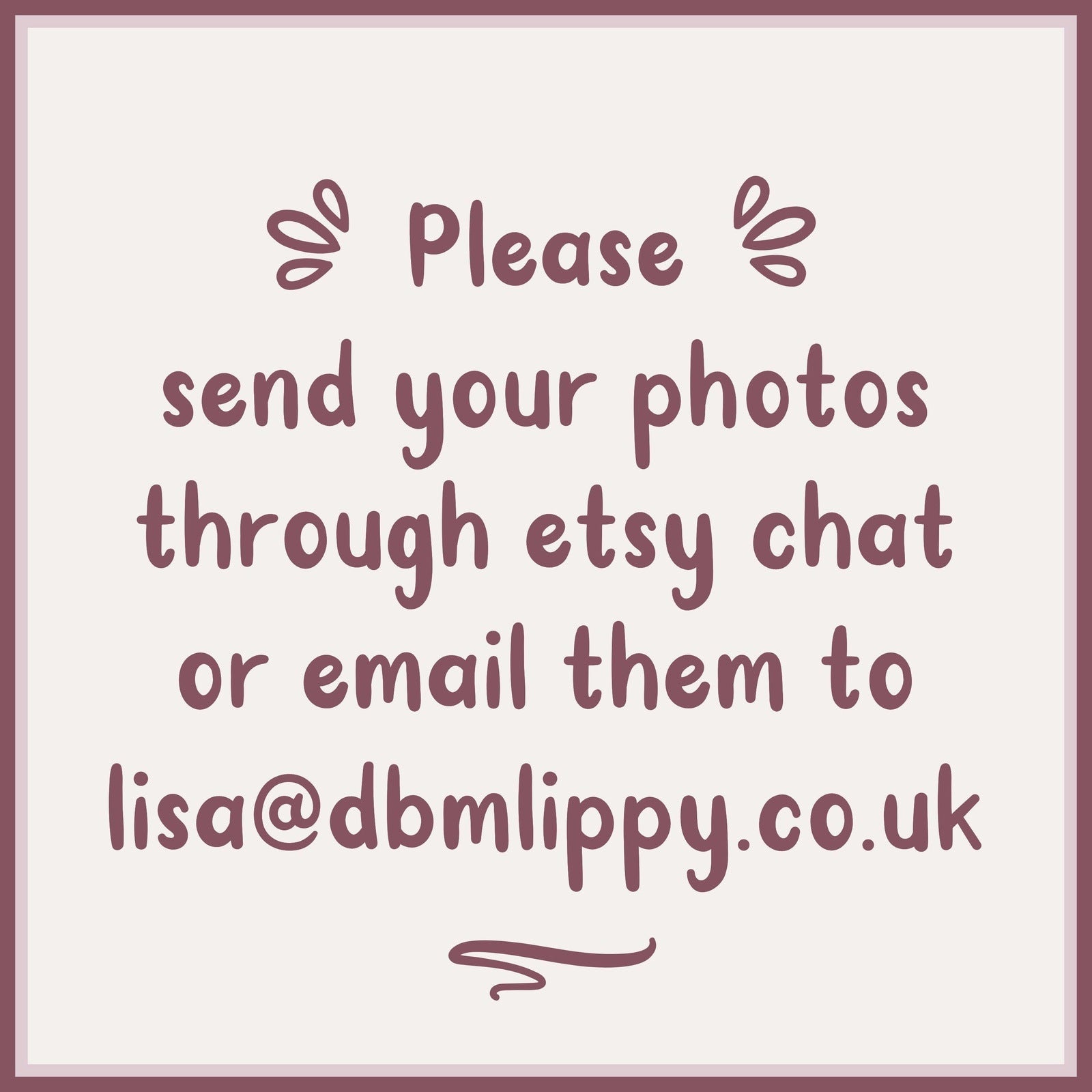 Personalised Photo or Text Tie Patch