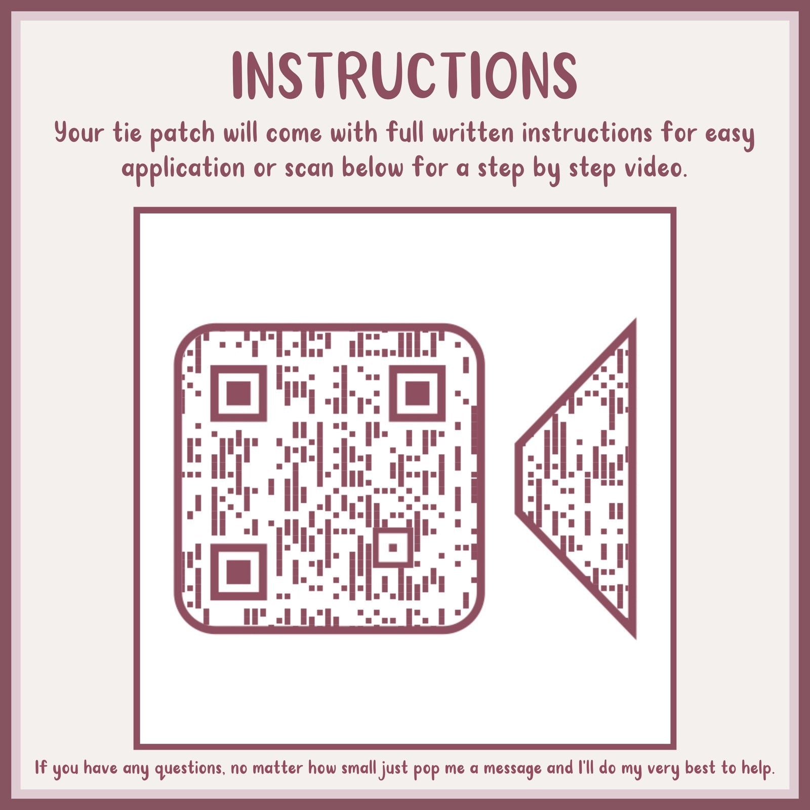 Personalised Photo or Text Wedding Tie Patch